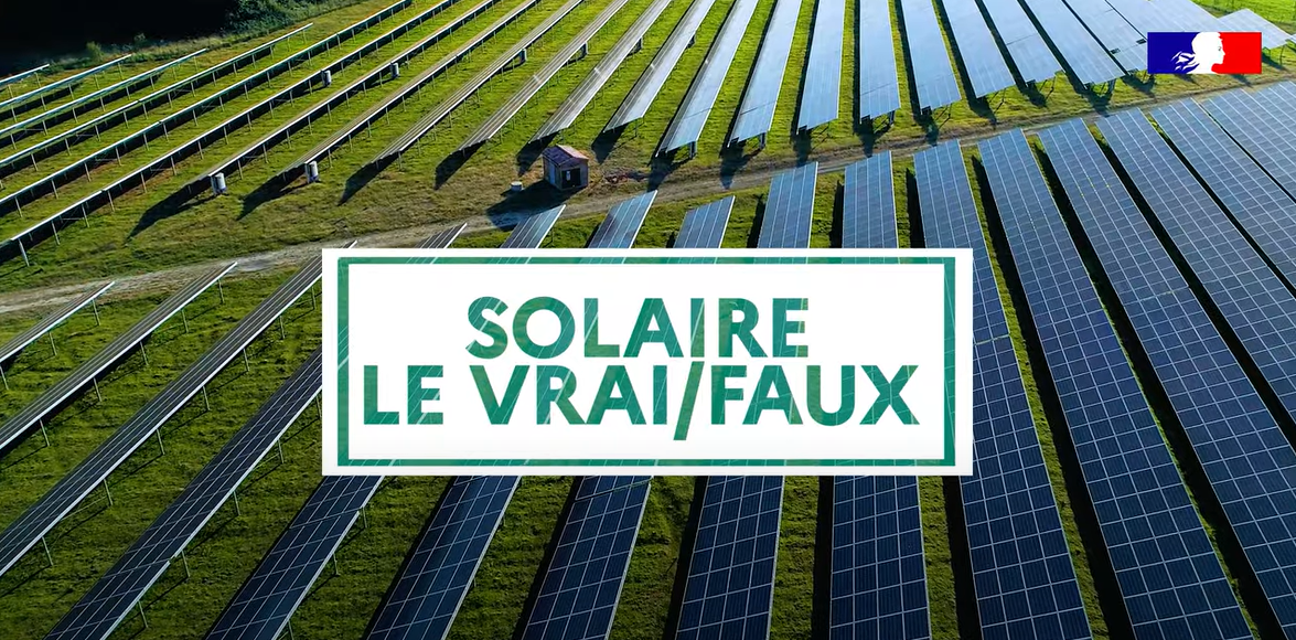 Solaire : le vrai/faux pour y voir plus clair